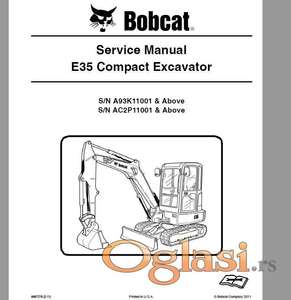 Bobcat E35 - Radionički priručnik