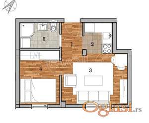 NOVI SAD - BULEVAR EVROPE - 31.92 m2