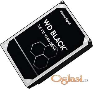 Hard disk WESTERN DIGITAL Black kapacitet 500GB veličina 3.5 inča