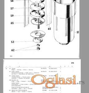Zetor 8011-8045-12011-12045 katalog delova