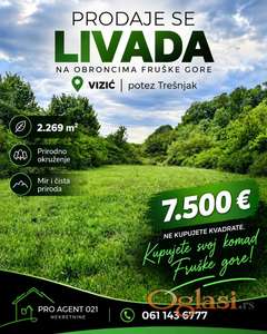 **Livada na obroncima Fruške gore – Vizić, Trešnjak**