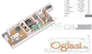 Novi Sad, Bulevar Evrope - Komforan dvoiposoban stan 