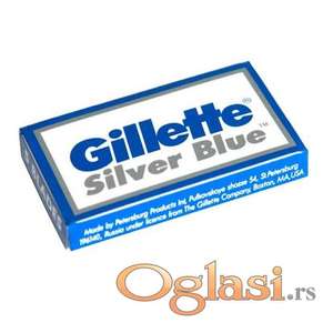 Gillette silver blue