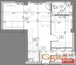 SALAJKA, 46m2, Dvosoban sa pdv, Izgradnja