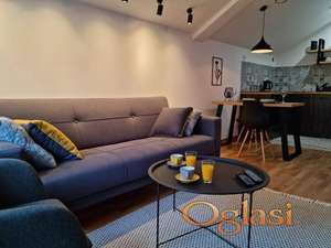 Izdavanje stanova Novi Sad – Grbavica, moderno opremljen 1.5 soban stan 38m², odlična lokacija