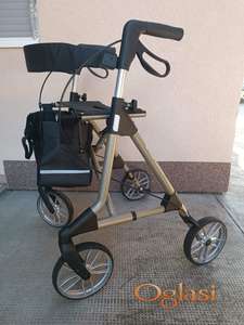 Hodalica šetalica alu sa naslonom i torbom elan classic