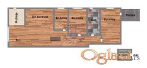 ČETVOROSOBAN stan u izgradnji - PDV