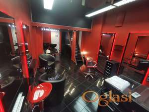 Izdaje se namješten frizerski salon
