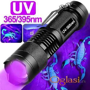 UV baterijska LED lampa AL kućište Zum