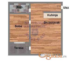 Odličan dvosoban stan na Sajmu!