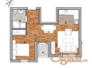 NOVI SAD - TELEP JUŽNI - 39.22 m2