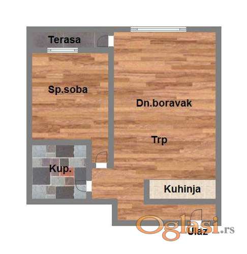Telep - Dvosoban stan