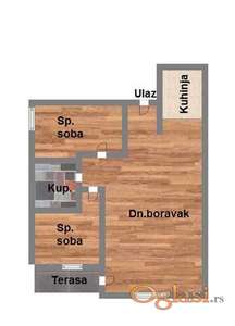 Dvoiposoban 58m2 Adice