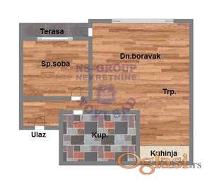 Dvosoban stan u Petrovaradinu