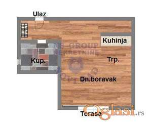 Garsonjera na Adicama, 23m2