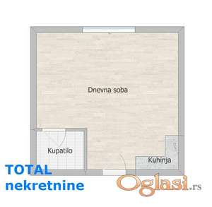 Stan NOVI SAD,KLISA - 23.00 m2 37900 €, ID: 1094728