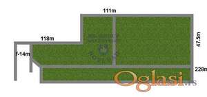 PROSTRANA PARCELA POGODNA ZA VISE NAMENA!