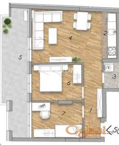 POGLEDAJTE STAN NA PODBARI OD 68 m² NA ČETVRTOM SPRATU – ključ u ruke Jun 2026!