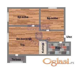 Dvoiposoban, 48m2 Adice