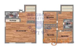 Troiposoban stan 76m2 - Sadovi, Petrovaradin