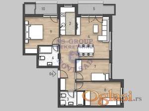 Cetvorosoban, 94m2 Salajka