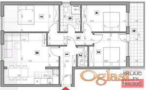 SREMSKA KAMENICA, 88m2, Četvorosoban sa pdv, SAVRŠEN