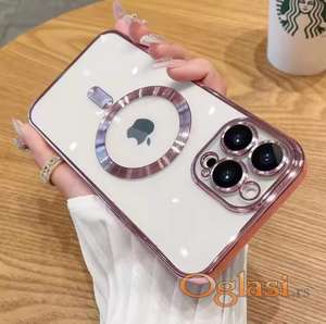 iPhone maska Magsafe roza 12 pro max