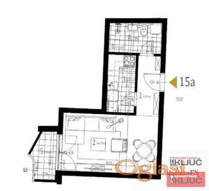 PETROVARADIN, 33m2, Jednosoban sa pdv