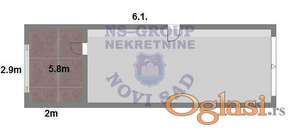 Garaza na Klisi, 23m2