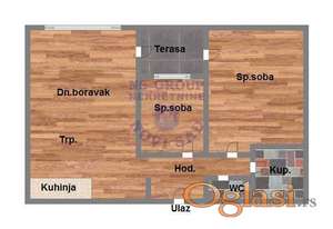 Trosoban - 66m2 - Petrovaradin