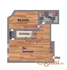 TOP lokacija, izgradnja u samom centru Novog Sada -49m2