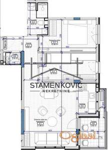 Telep- trosoban stan u izgradnji ID#7126
