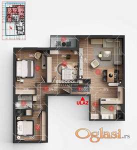 4.0 stan moderna novogradnja ID#9153