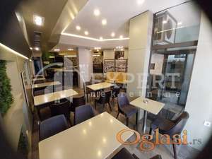 Izdaje se kompletno opremljen kafić sa kuhinjom, u centru, 85m2
