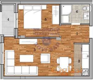 DVOSOBAN U IZGRADNJI ODLICNOG KVALITETA GRADNJE I OPREME!