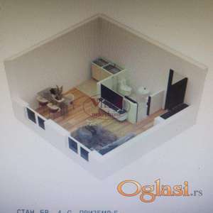 Novi Sad, Telep, Odlična garsonjera sa povratom PDV-a