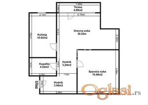 Luksuzan stan na top lokaciji ID#135172