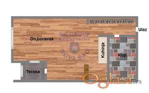 Odlična garsonjera u centru Bečeja! 28m2