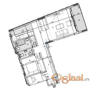 Lion, lux novogradnja, 72.38 m2, cena + pdv