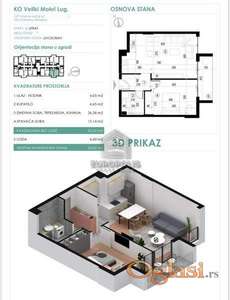 Izuzetan raspored, odlična lokacija ID#7532