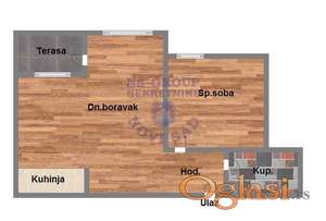 Stan u odličnoj izgradnji na prvom spratu!