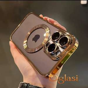 IPhone 15 pro ZLATNA maska Magsafe