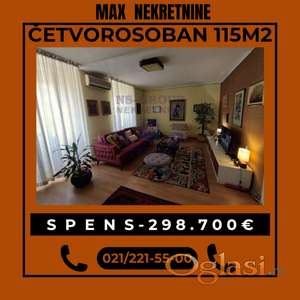 Fenomenalan četvorosoban stan kod Spensa! 115m2