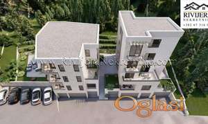 Na prodaju jednosoban stan u izgradnji Donja Lastva Tivat