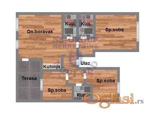Cetvorosoban, 88m2 Adice