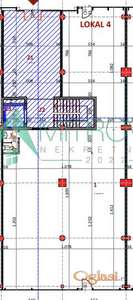 Liman 3, poslovni prostor površine 198 m2. 