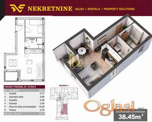 Blizina Limana V - 1.5 stan u izgradnji