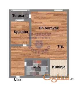 Odličan dvosoban u izgradnji!