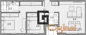 Surčin-56,76m2, 3.0, p. mesto ID#3254