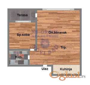 Dvosoban stan u izgradnji na Adicama